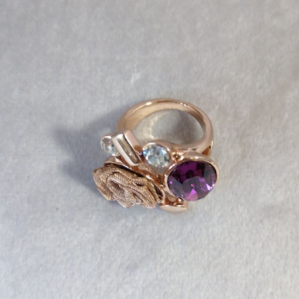 🍒NEW🍒 STATEMENT COCKTAIL RING - Picture 6 of 7